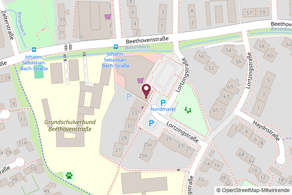 Standort der Praxis: Lortzingstraße 39, 40724 Hilden